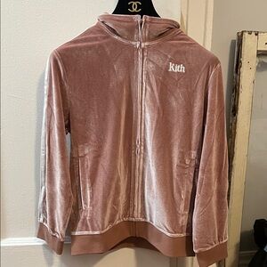 Kith Dusty Rose Velvet Jacket